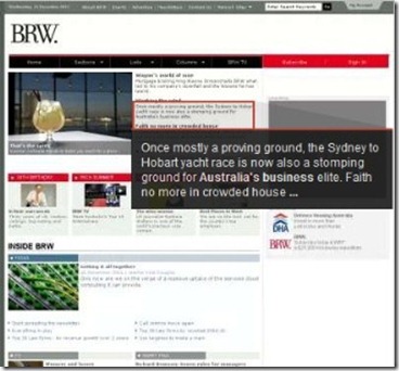 Brw business review weekly australian magazine newspaper