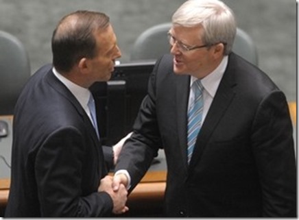 kevin rudd defeted by tony abott 2013 elections  result australia